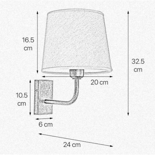 klasszikus rez mediterran fali lampa falikar textil buraval videki hangulatu country kastely villa nappali haloszoba agy vilagitas elegans luxus lameridiana lampak budapest lampabolt meretek.jpg